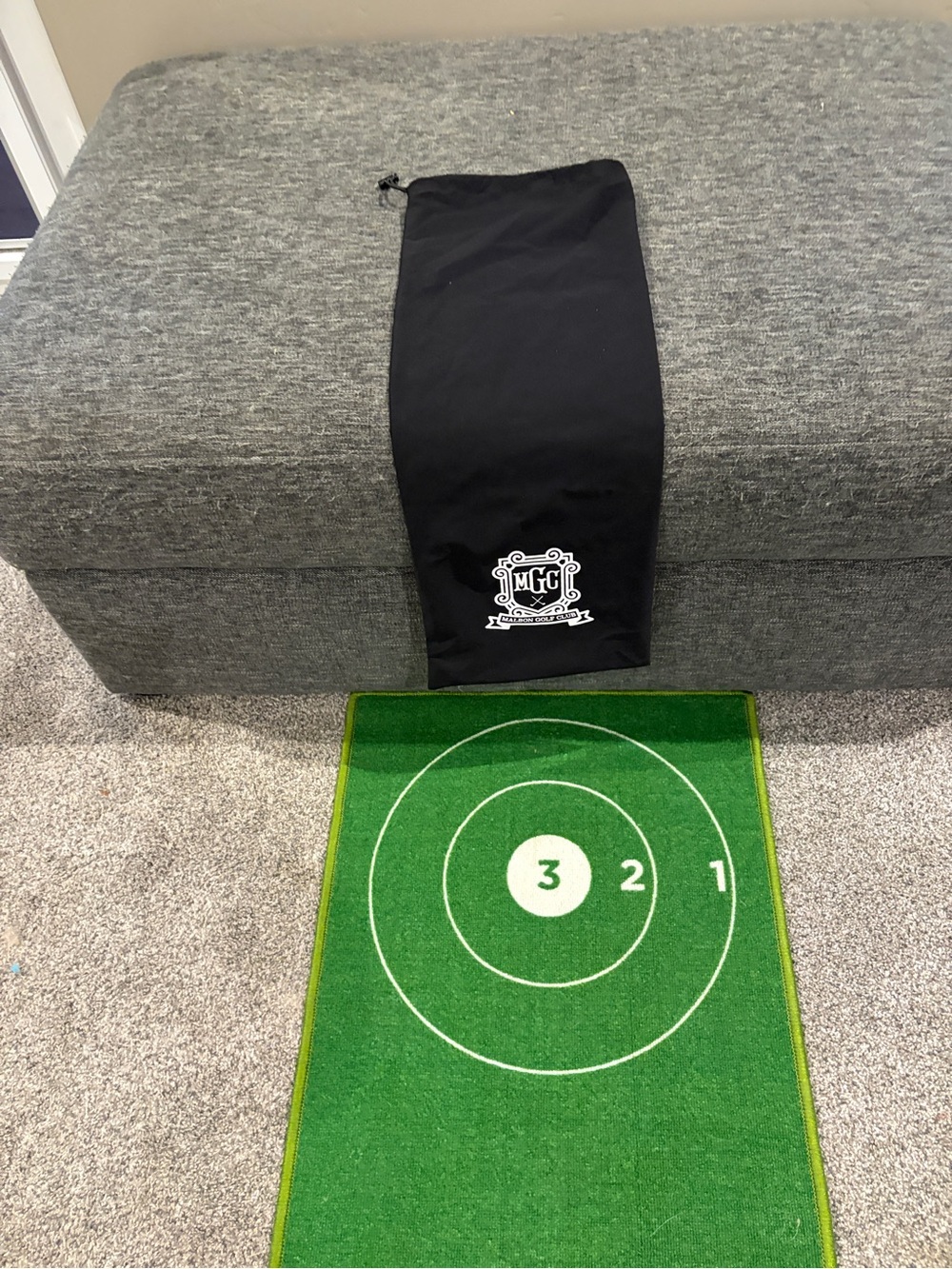 Malbon Golf Club Putting Mat